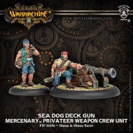 sea dog deck gun mercenary privateer weapon crew unit